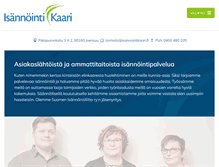 Tablet Screenshot of isannointikaari.fi